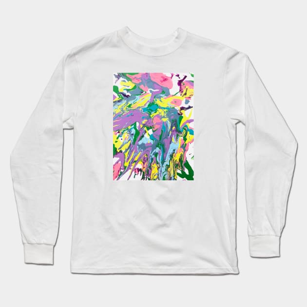 Spin Long Sleeve T-Shirt by Kbpaintingprints